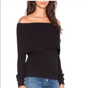 Lovers + Friends Off the Shoulder Large Sweater
